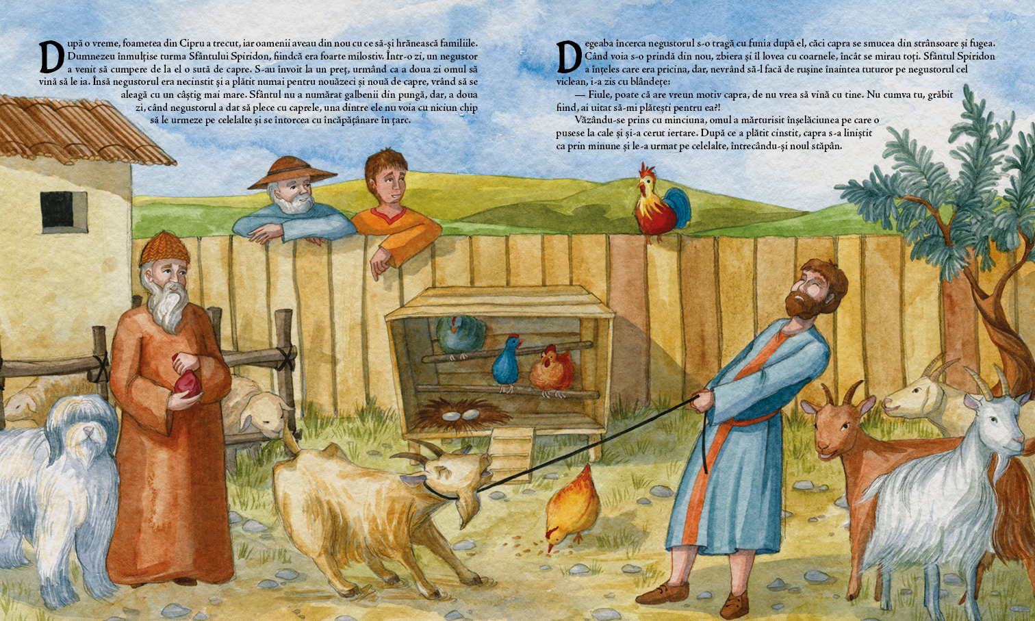 Sfântul Ierarh Spiridon, Păstorul cel bun